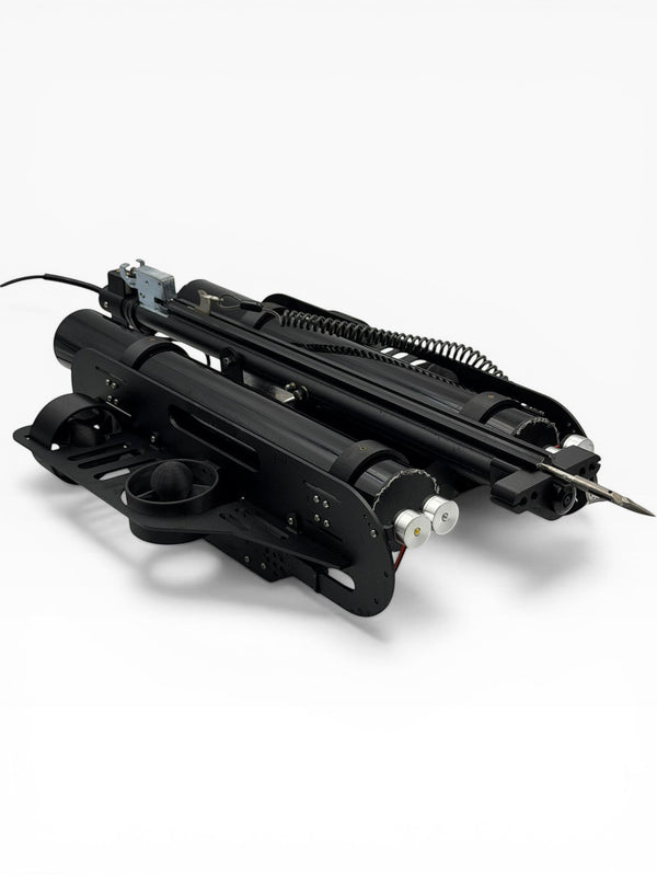 On Hook Poseidon underwater ROV with harpoon, HD camera, night vision, and 150m cable.